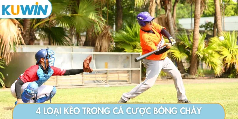 4 loại kèo trong cá cược bóng chày
